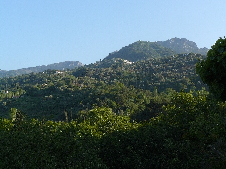 view from Valeondades on Manolates
